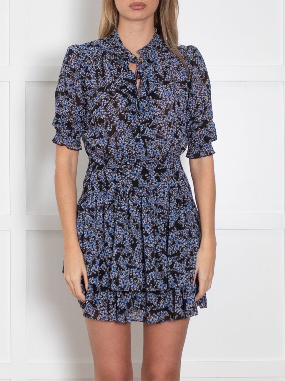 ME + EM SHORT FRILL DRESS